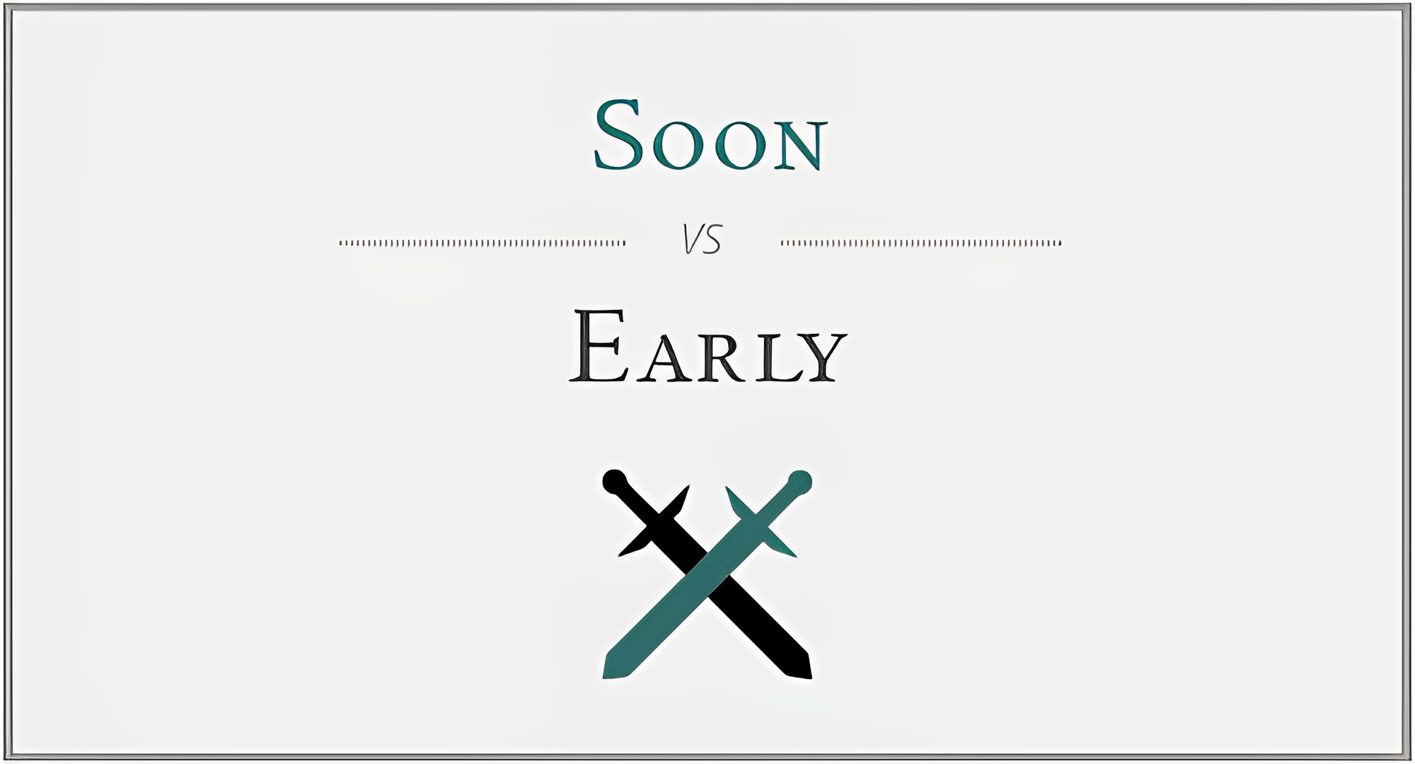 Bài tập trắc nghiệm phân biệt 'early' và 'soon' trong tiếng anh